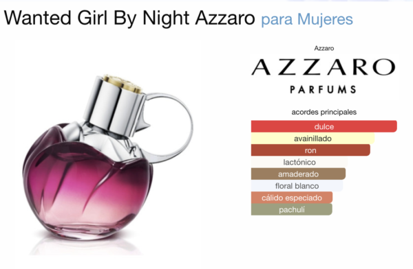 Azzaro Wanted Girl By Night EDP (Dama) - 80 ml - Imagen 2